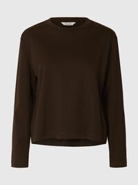 LONG-SLEEVED BOXY T-SHIRT, Delicioso, highres