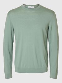SWETER Z OKRĄGŁYM DEKOLTEM, Iceberg Green, highres