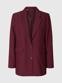 COUPE DÉCONTRACTÉE BLAZER, Tawny Port, highres