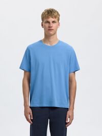 REGULAR T-SHIRT, Blue Bonnet, highres