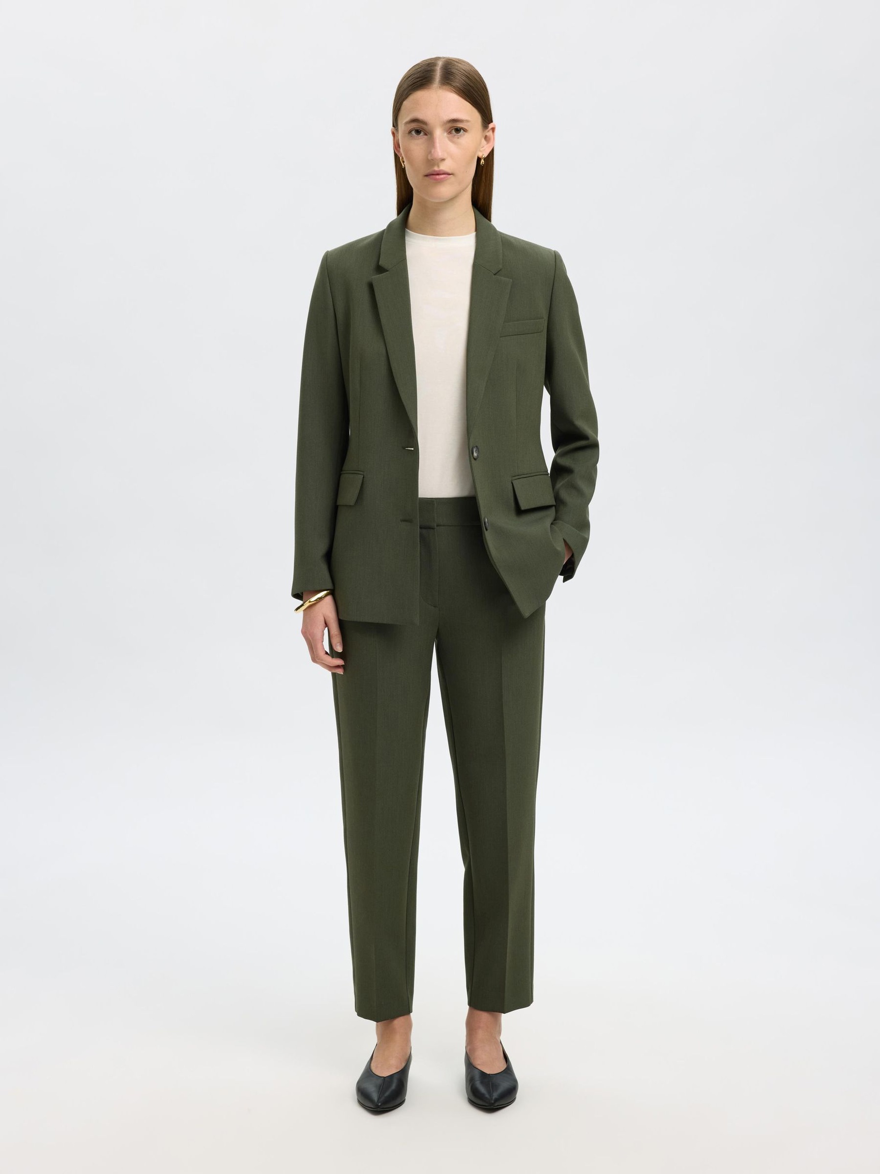 LARGO CROPPED PANTALONES, Deep Depths, highres