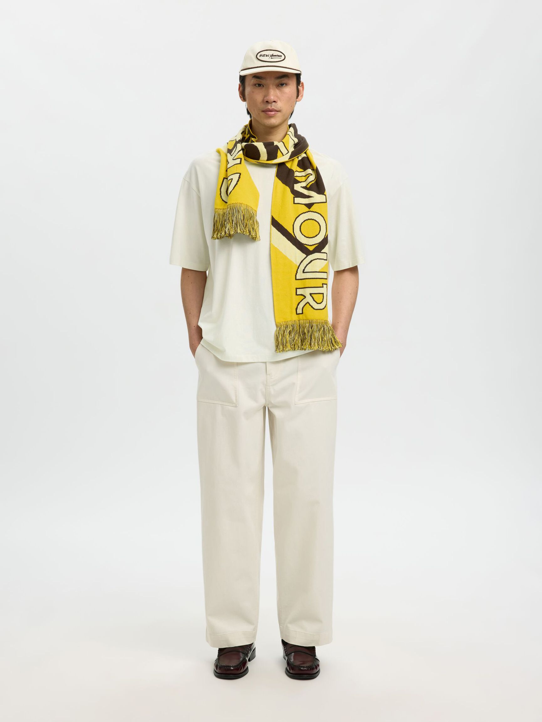 PRINTED T-SHIRT, Egret, highres