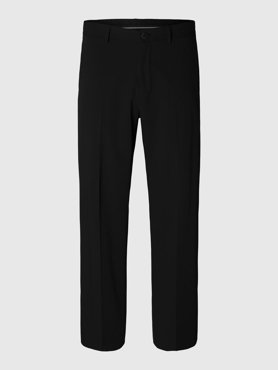 Selected LOOSE FIT HOSE, Black, highres - 16092595_Black_001.jpg