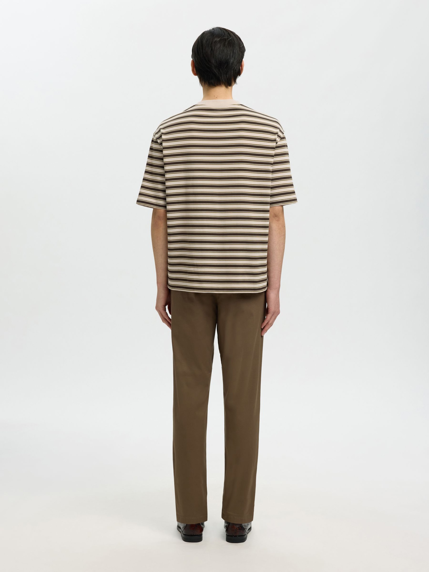 COUPE DÉCONTRACTÉE T-SHIRT, Oatmeal, highres