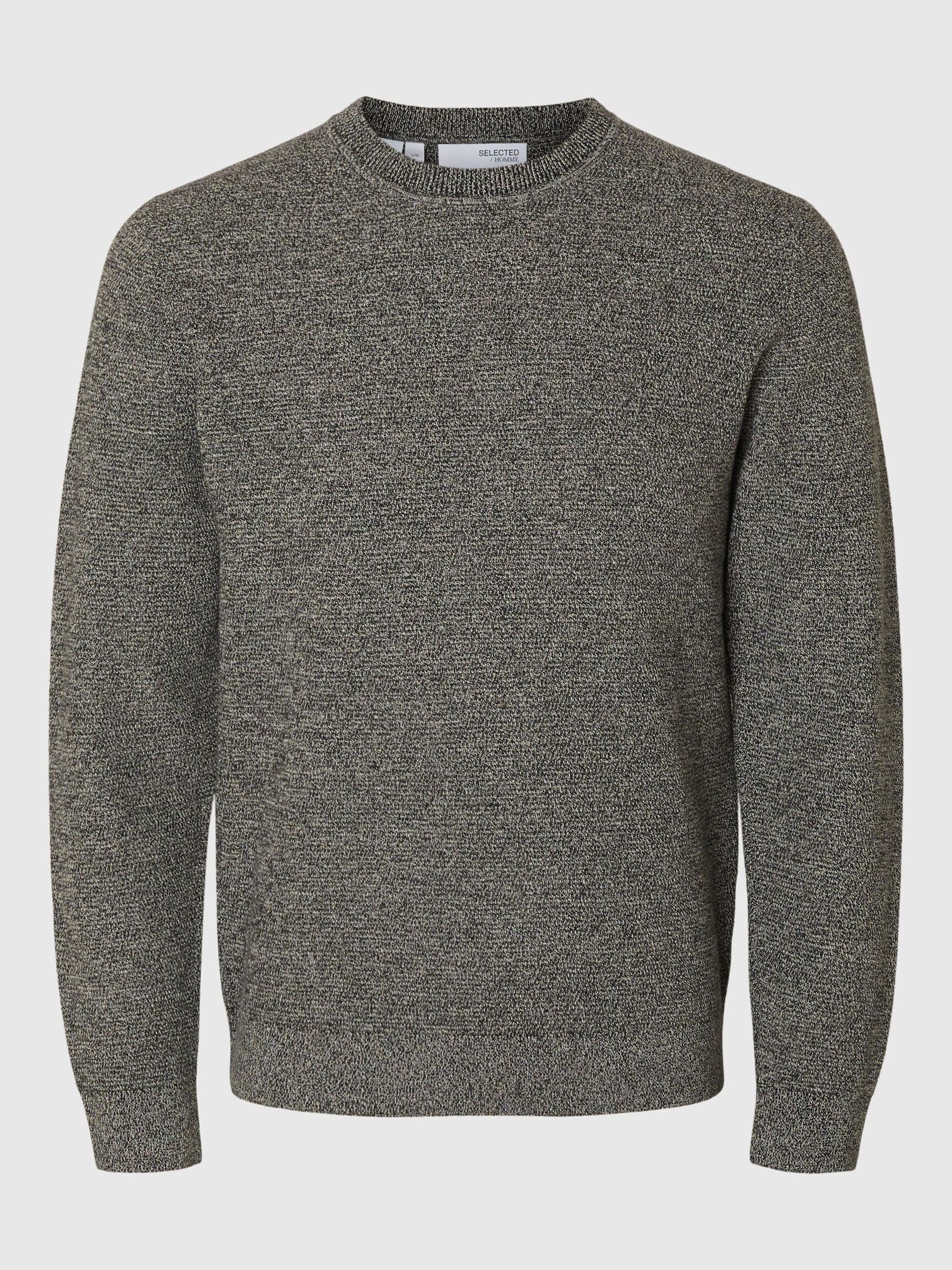 MAGLIONE GIROCOLLO, Black, highres