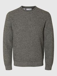 MAGLIONE GIROCOLLO, Black, highres
