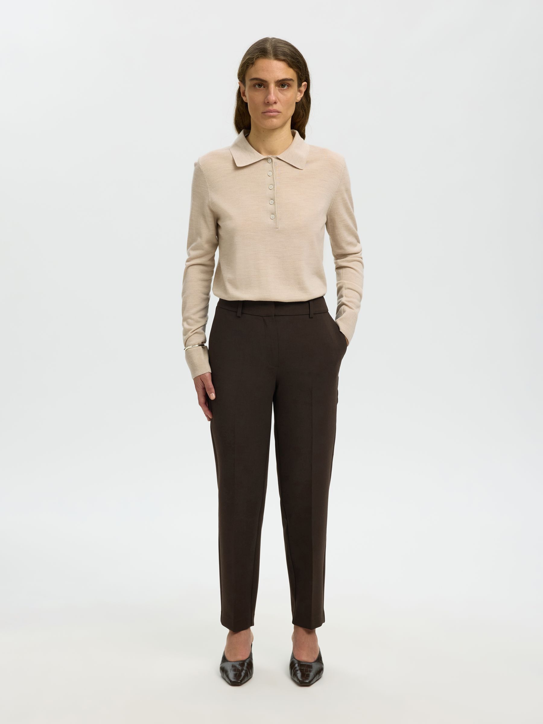 CROPPED TAPERED HOSE, Delicioso, highres