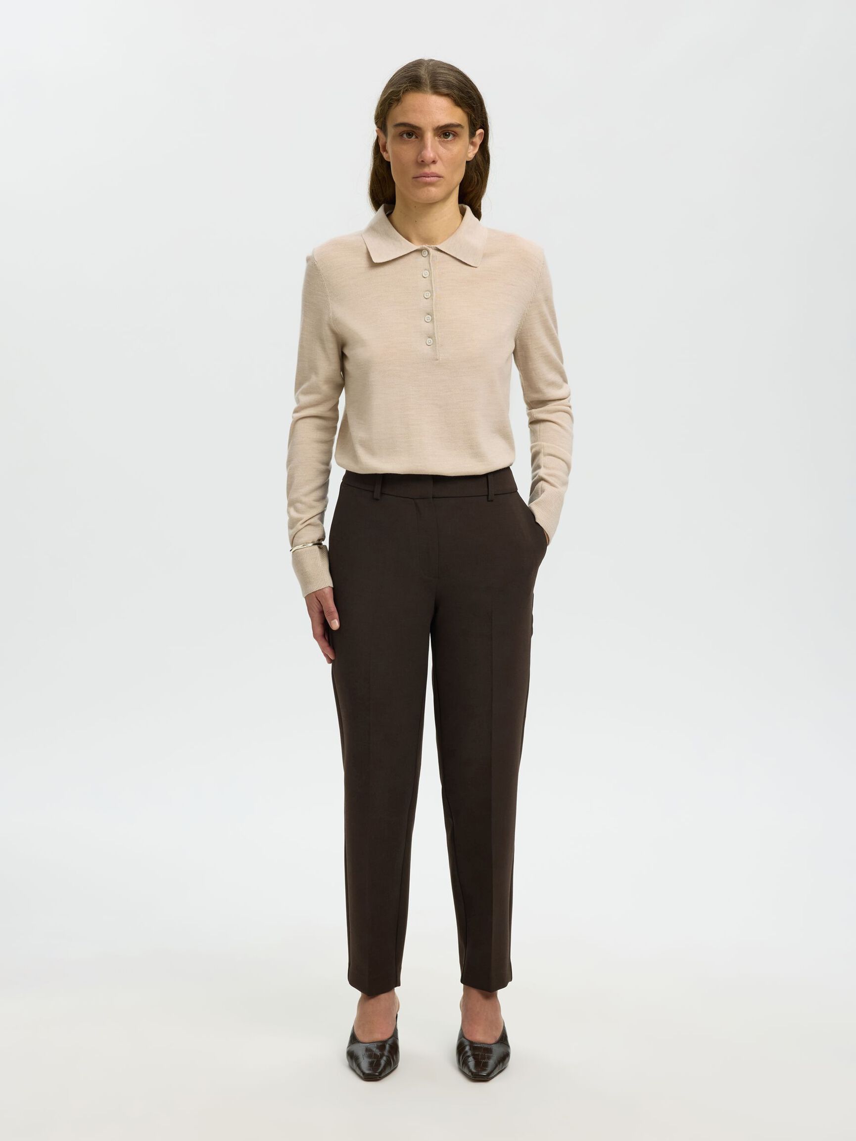 CROPPED TAPERED HOSE, Delicioso, highres