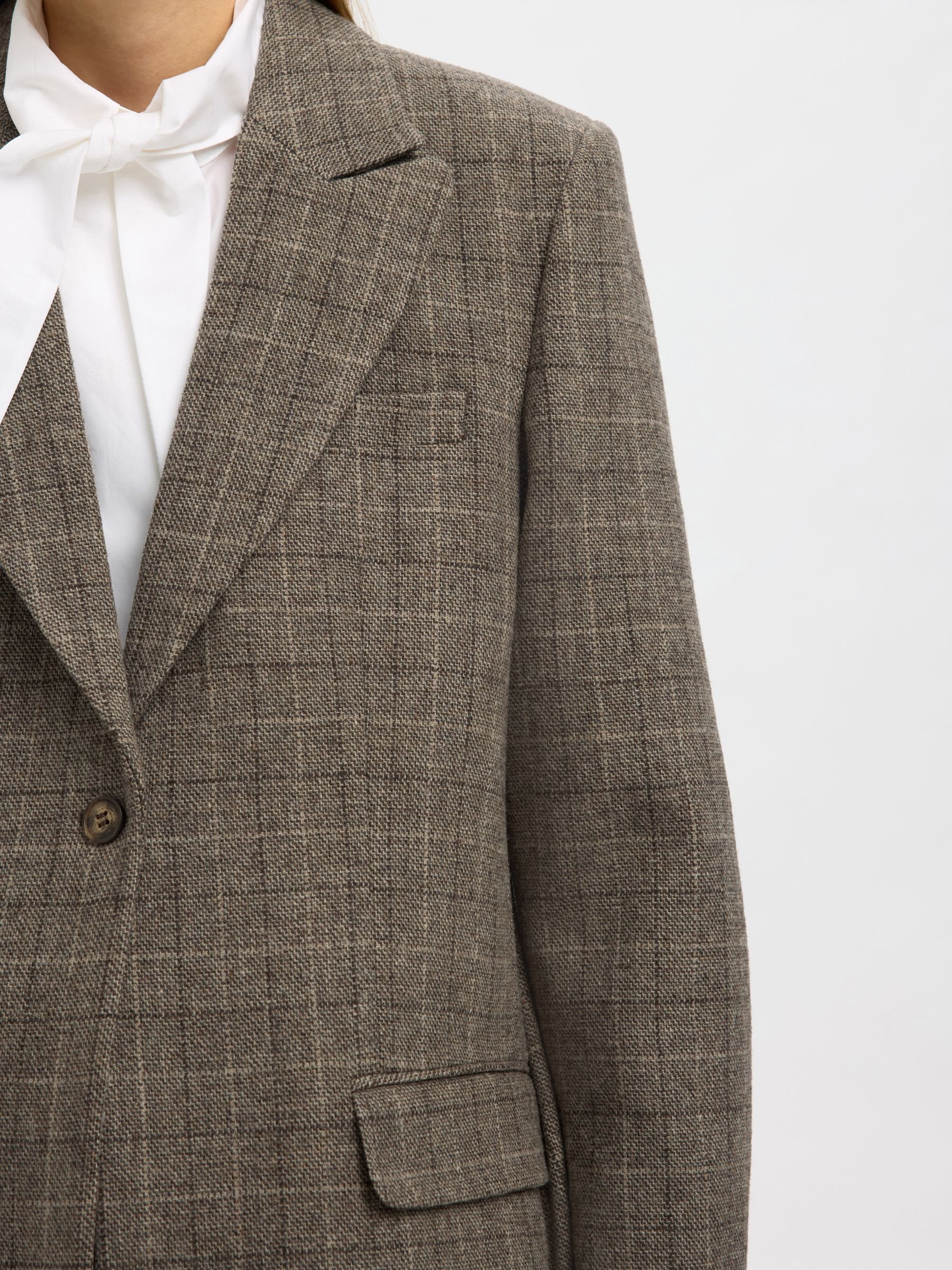 100% WOL SINGLE-BREASTED BLAZER, Delicioso, highres