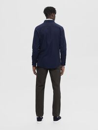 FLANELLE CHEMISE, Dark Sapphire, highres