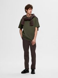 175 SLIM FIT FLEX CHINO, Chocolate Torte, highres