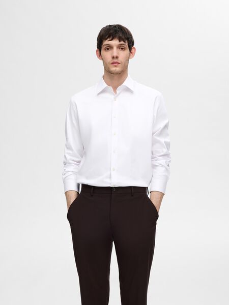 Selected SLIM FIT STRETCH SHIRT, Bright White, highres - 16092939_BrightWhite_003.jpg