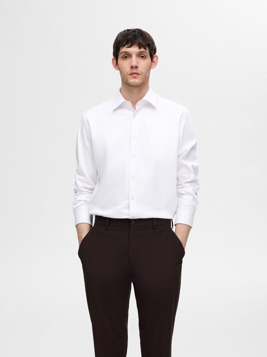Selected SLIM FIT HEMD, Bright White, highres - 16092939_BrightWhite_003.jpg
