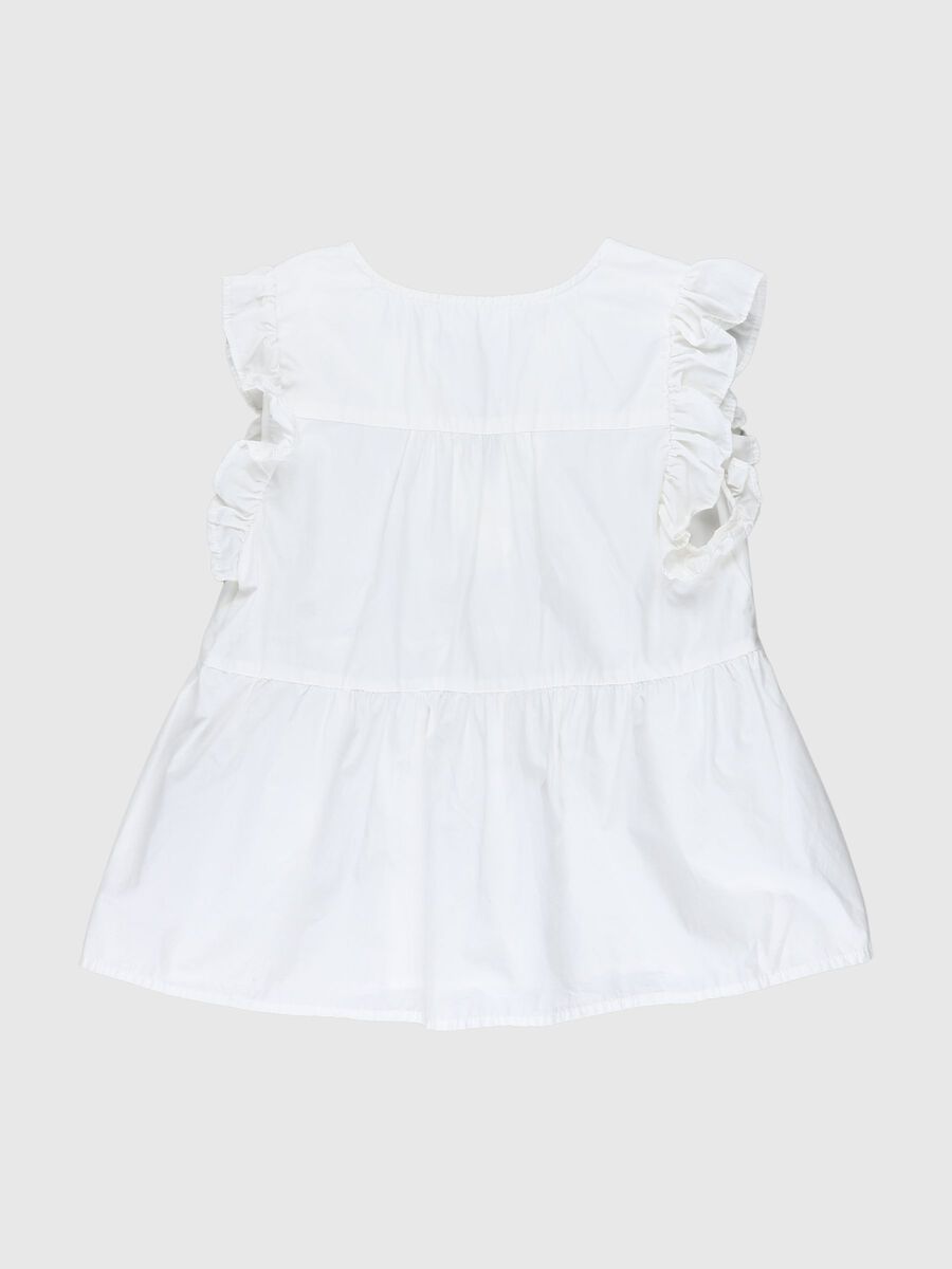 Selected CUTLINE AT WAIST TOP, Bright White, highres - 80000420_BrightWhite_002.jpg