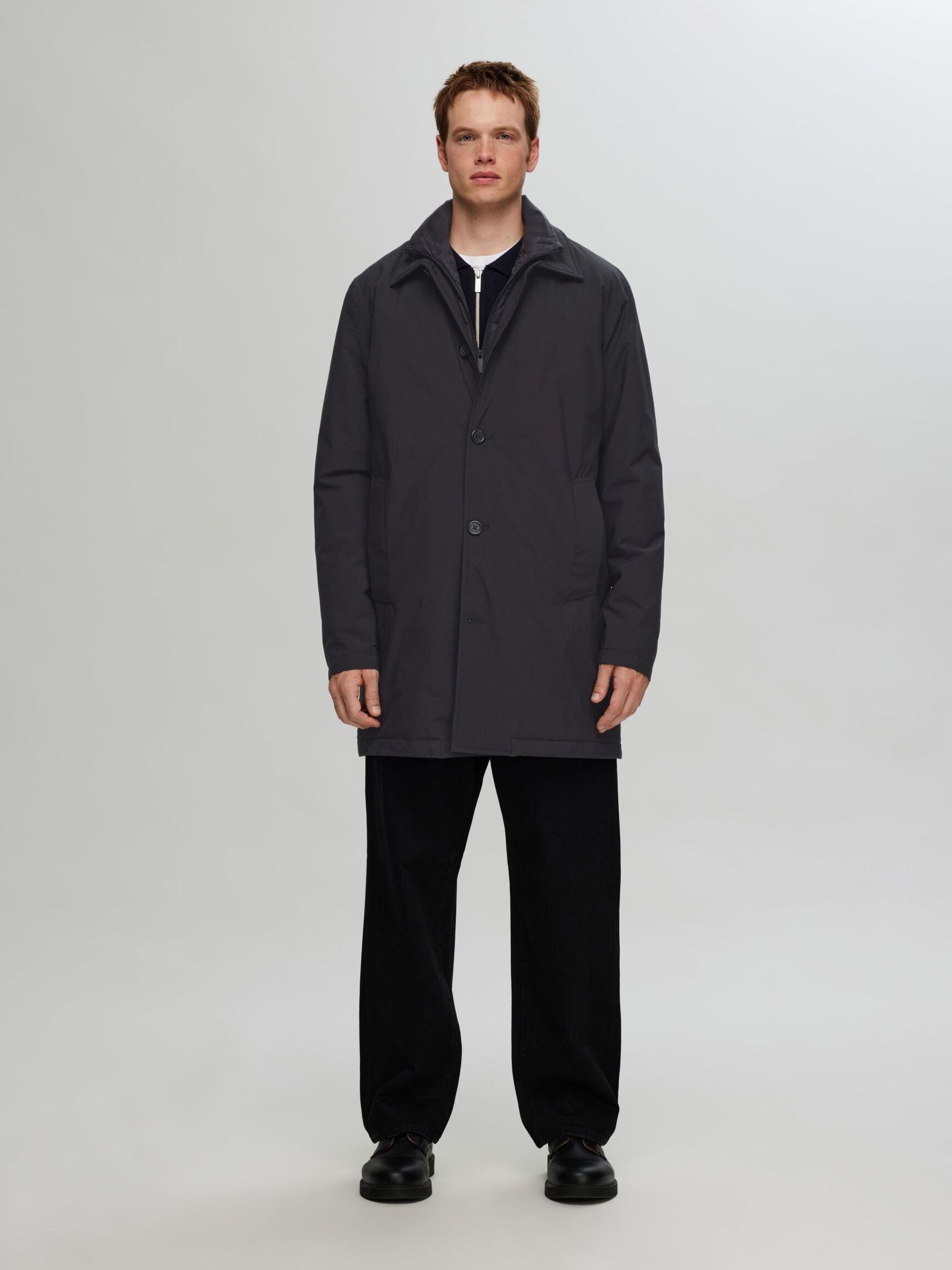 PADDED 2-IN-1 COAT, Black, highres