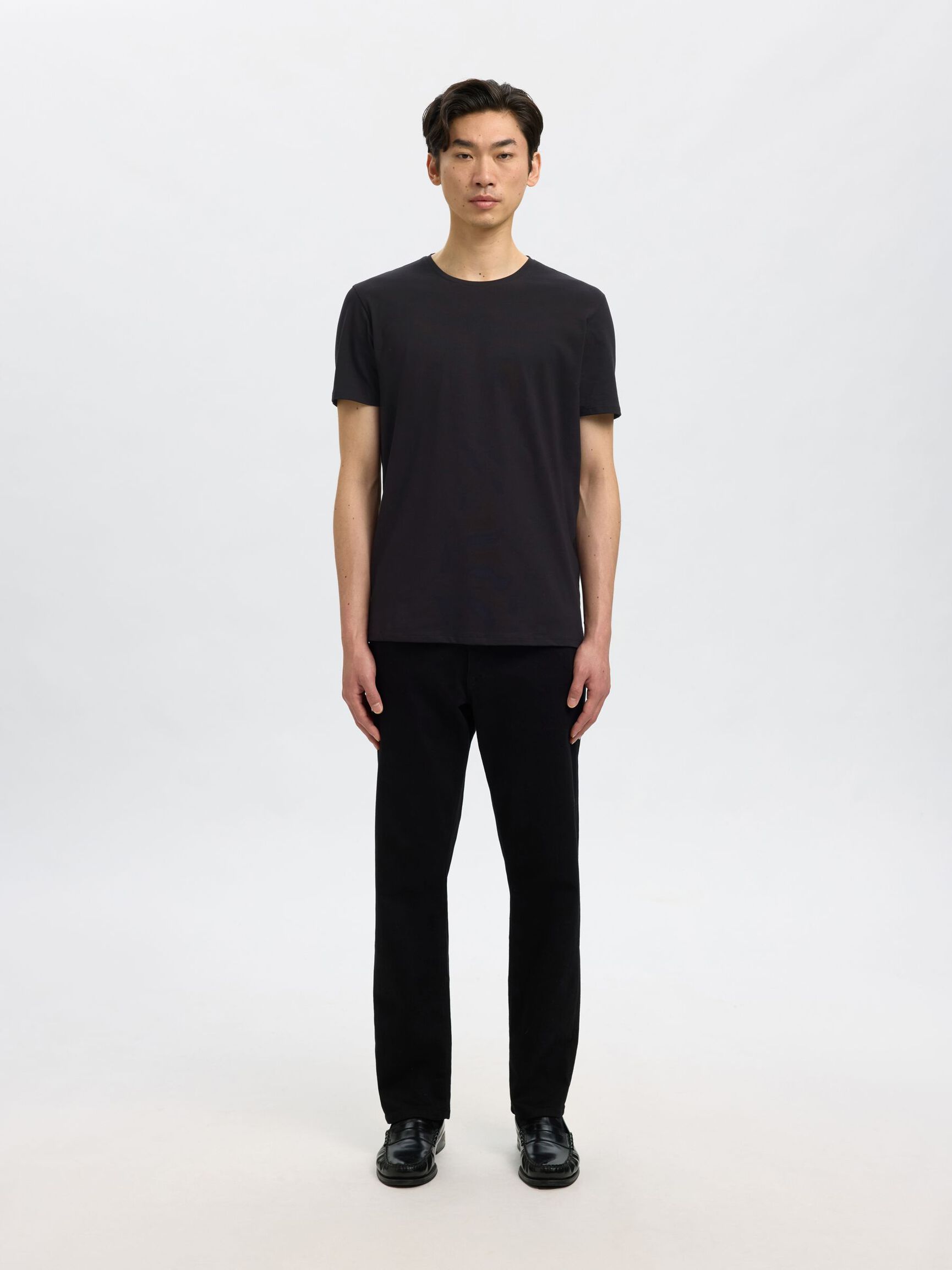 3-PACK BOMULL T-SHIRT, Black, highres