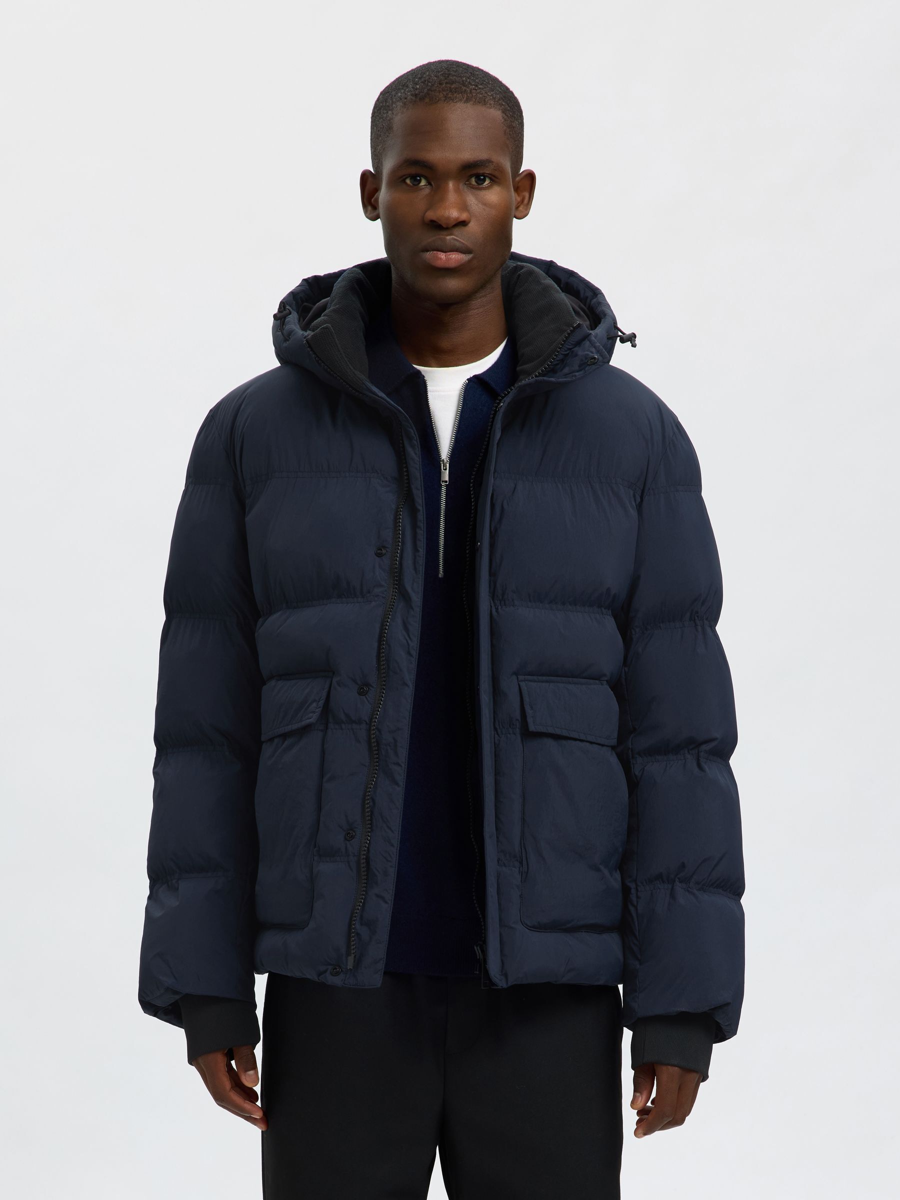 GEFÜTTERTE PUFFERJACKE, Sky Captain, highres