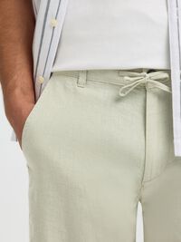 COMFORT FIT SHORTS, Aqua Gray, highres