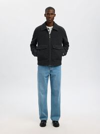 LAINE MÉLANGÉE VESTE, Grey Melange, highres