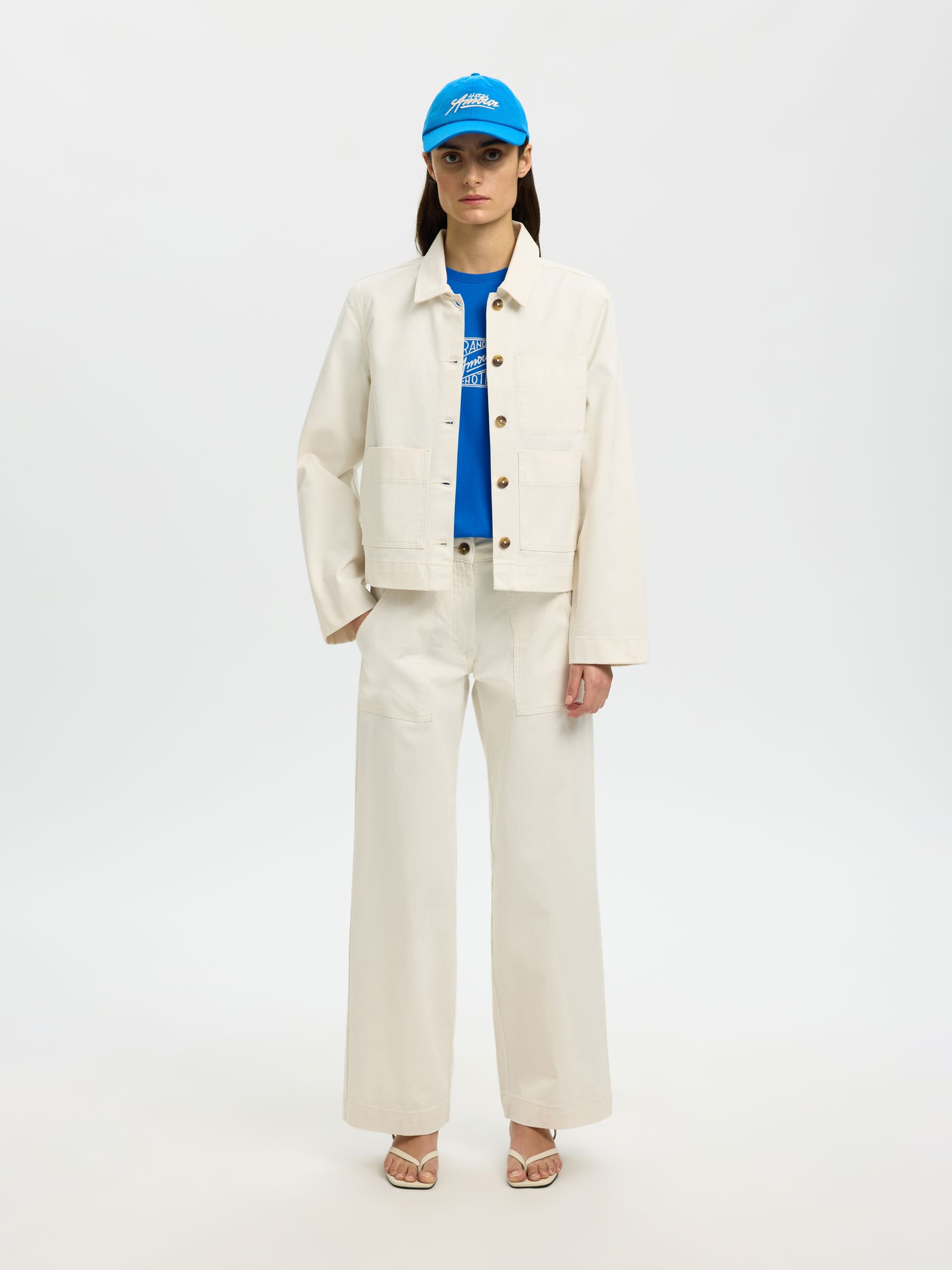 RELAXED FIT T-SHIRT, Victoria Blue, highres