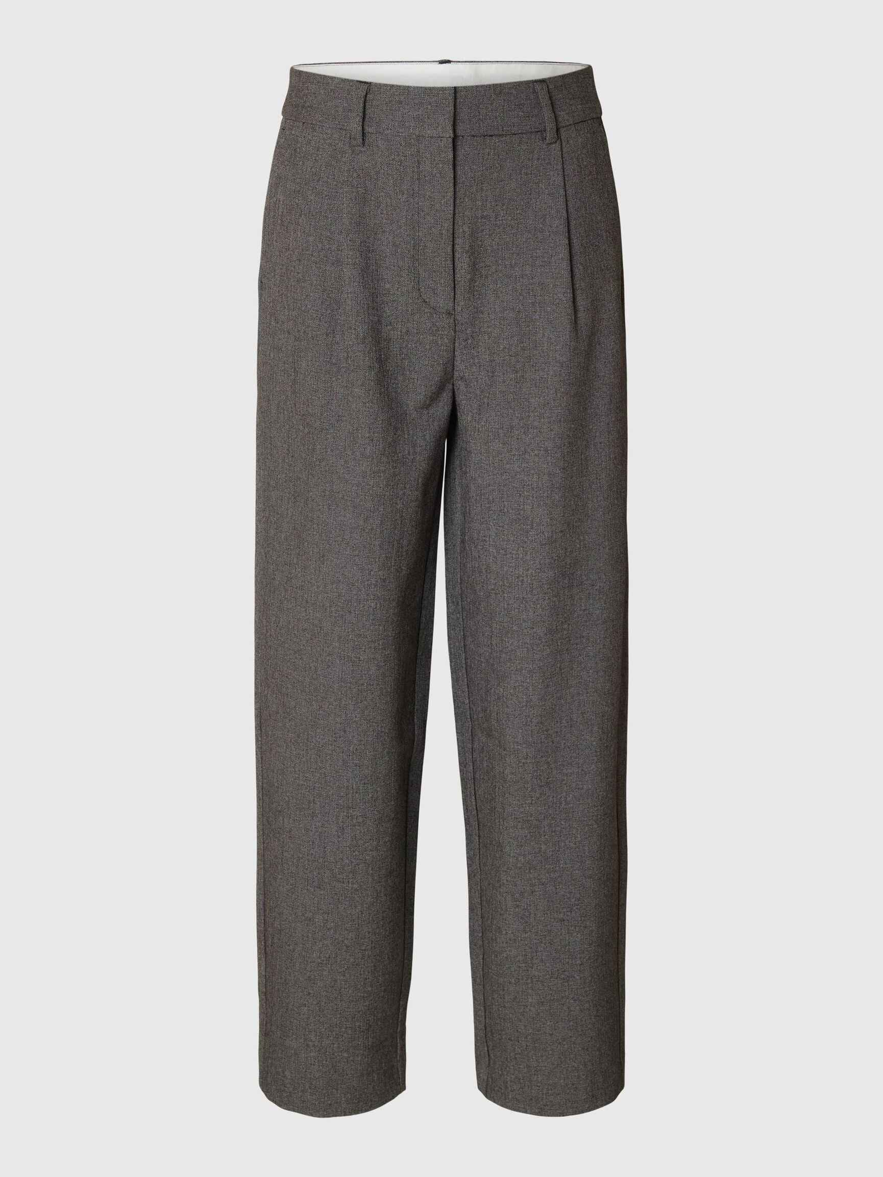 VISKOSEMIX BARREL FIT HOSEN, Black, highres