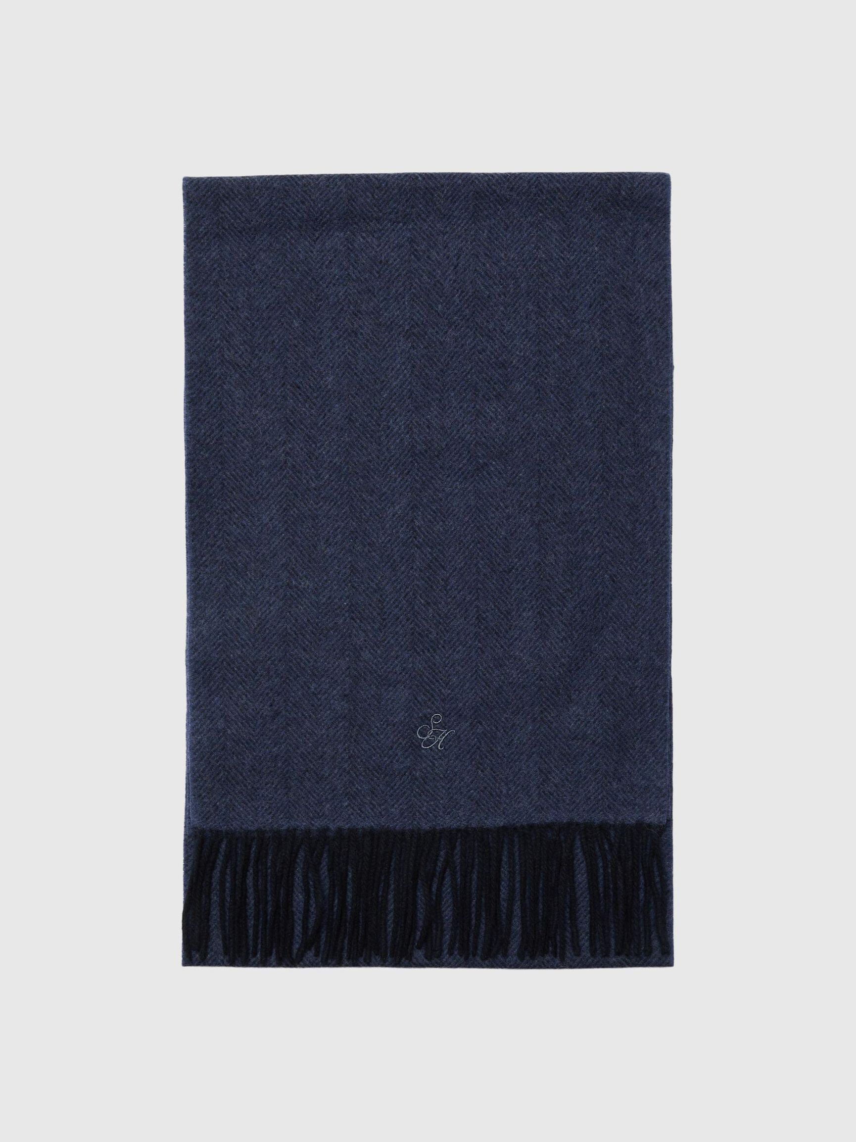 100% WOOL SCARF, Sky Captain, highres