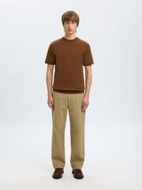 100% MERINOULL T-SHIRT, Soft Silt, highres