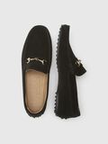 Selected WILDLEDER LOAFERS MIT TRENSEN-DETAIL, Black, highres - 16093336_Black_005.jpg
