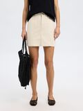 Selected HIGH WAISTED DENIM SKIRT, Egret, highres - 16097714_Egret_1185408_003.jpg