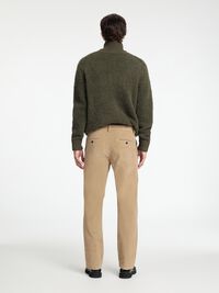 CORDUROY RECHTE BROEK, Chinchilla, highres