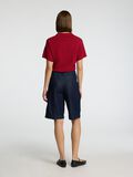Selected SHORT SLEEVED KNITTED POLO SHIRT, Savvy Red, highres - 16099120_SavvyRed_004.jpg