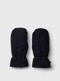 PADDED MITTENS, Black, highres