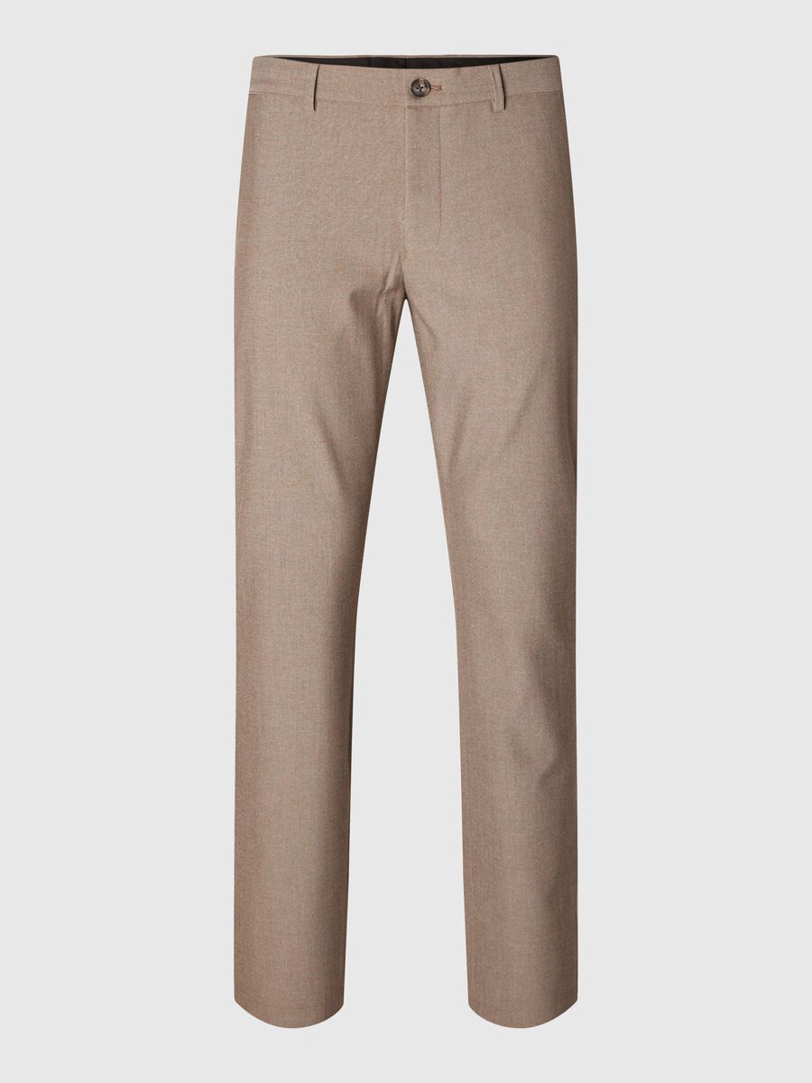 Product tile image - 175 SLIM-FIT TROUSERS, Sand | 16090460_Sand