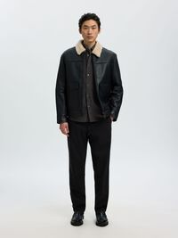 COTTON  CORDUROY SHIRT, Dark Shadow, highres