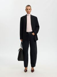 MERINO WOOL TURTLENECK, Winsome Orchid, highres