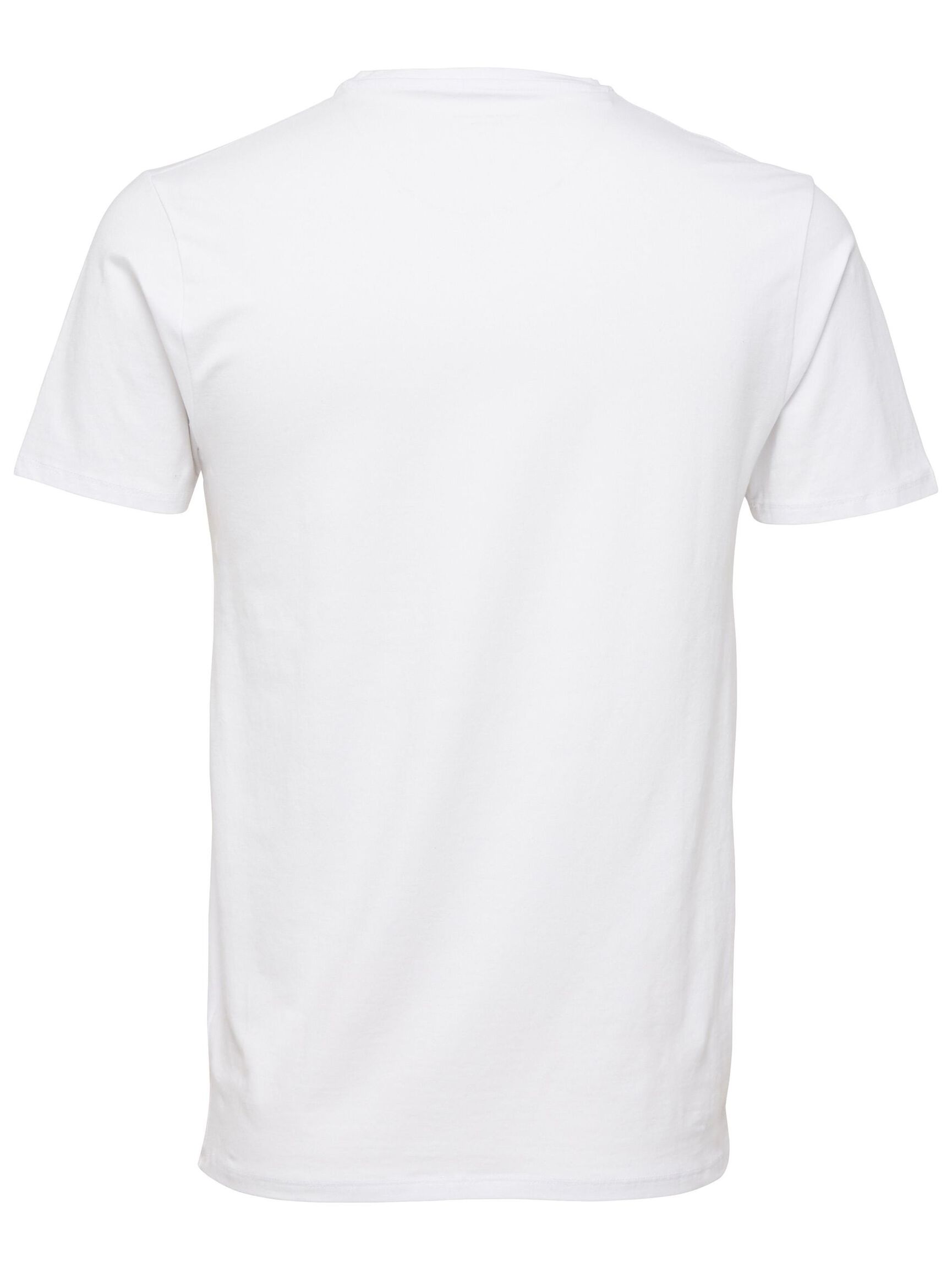 COL EN V T-SHIRT, Bright White, highres