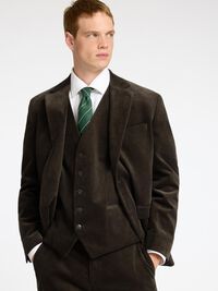 REGULAR FIT CORD BLAZER, Morel, highres