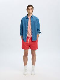 LOOSE FIT T-SHIRT, Rose Tan, highres