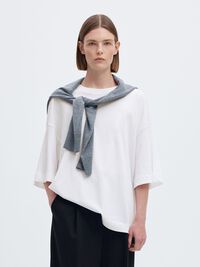 ESSENTIAL OVERSIZED T-SHIRT, Bright White, highres