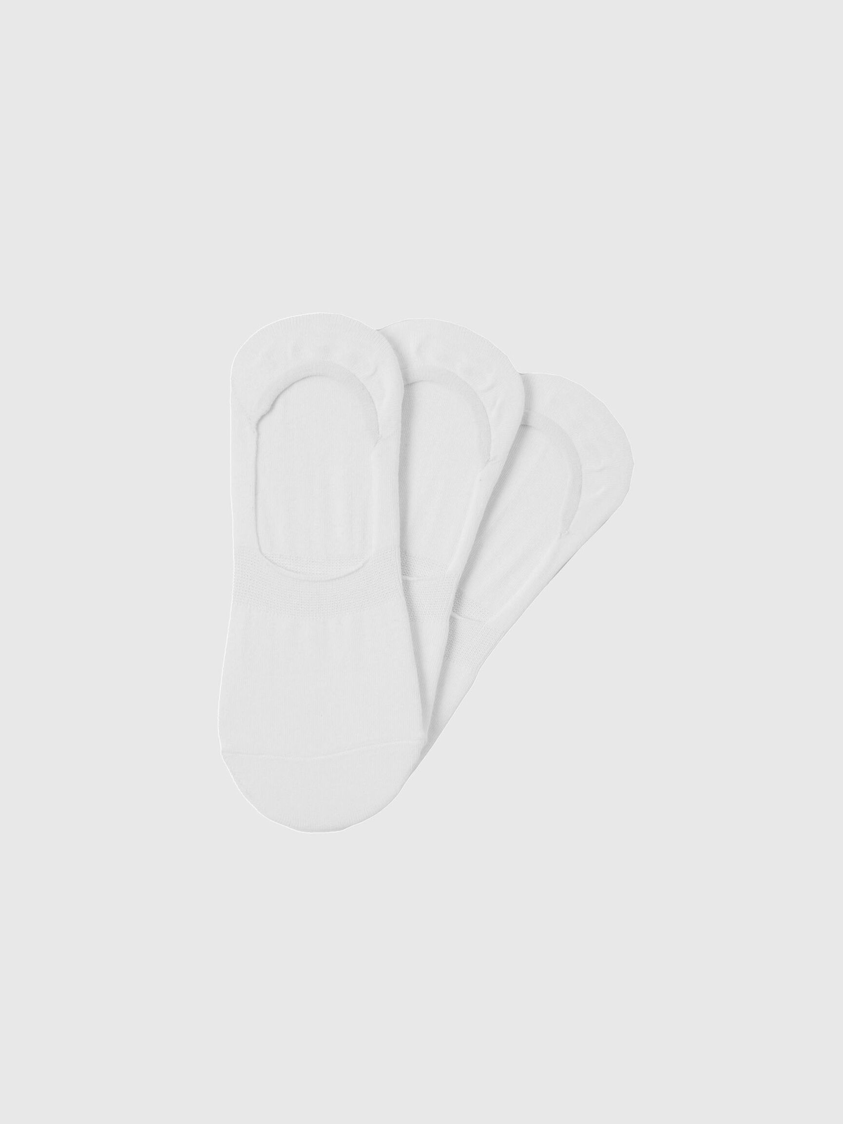 3ER-PACK SOCKEN, White, highres