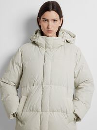 RE:DOWN® PADDED JACKET, Sandshell, highres
