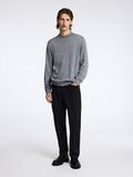 Selected 100% MERINO WOOL MOCK-NECK JUMPER, Medium Grey Melange, highres - 16096253_MediumGreyMelange_005.jpg