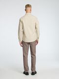 Selected OXFORD SHIRT, Oatmeal, highres - 16077359_Oatmeal_004.jpg
