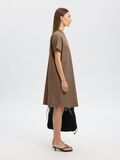 Selected COTTON  MINI DRESS, Coca Mocha, highres - 16097963_CocaMocha_005.jpg