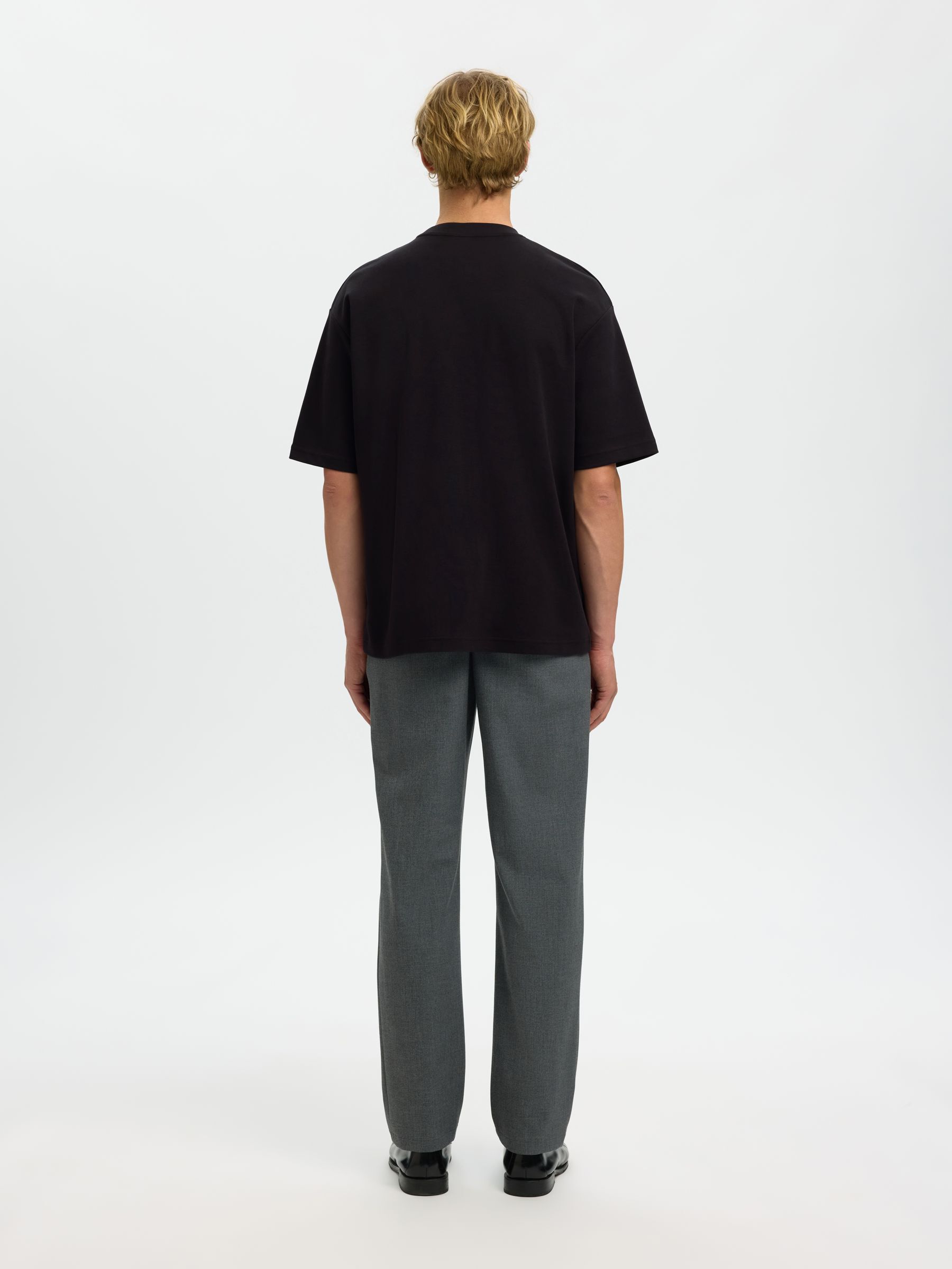 LOOSE FIT T-SHIRT, Black, highres