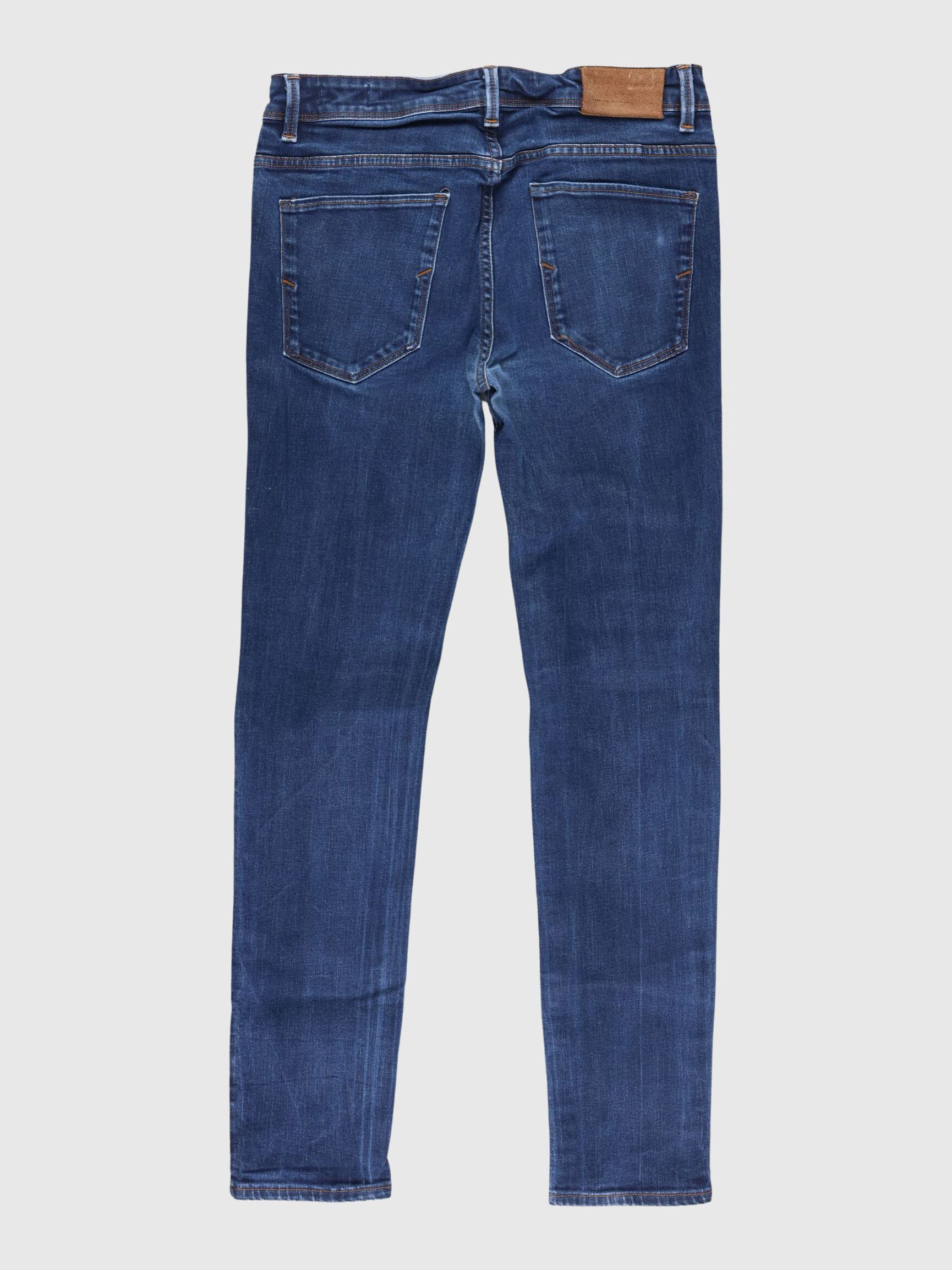 1002 - STRAIGHT FIT JEANS, Dark Blue Denim, highres