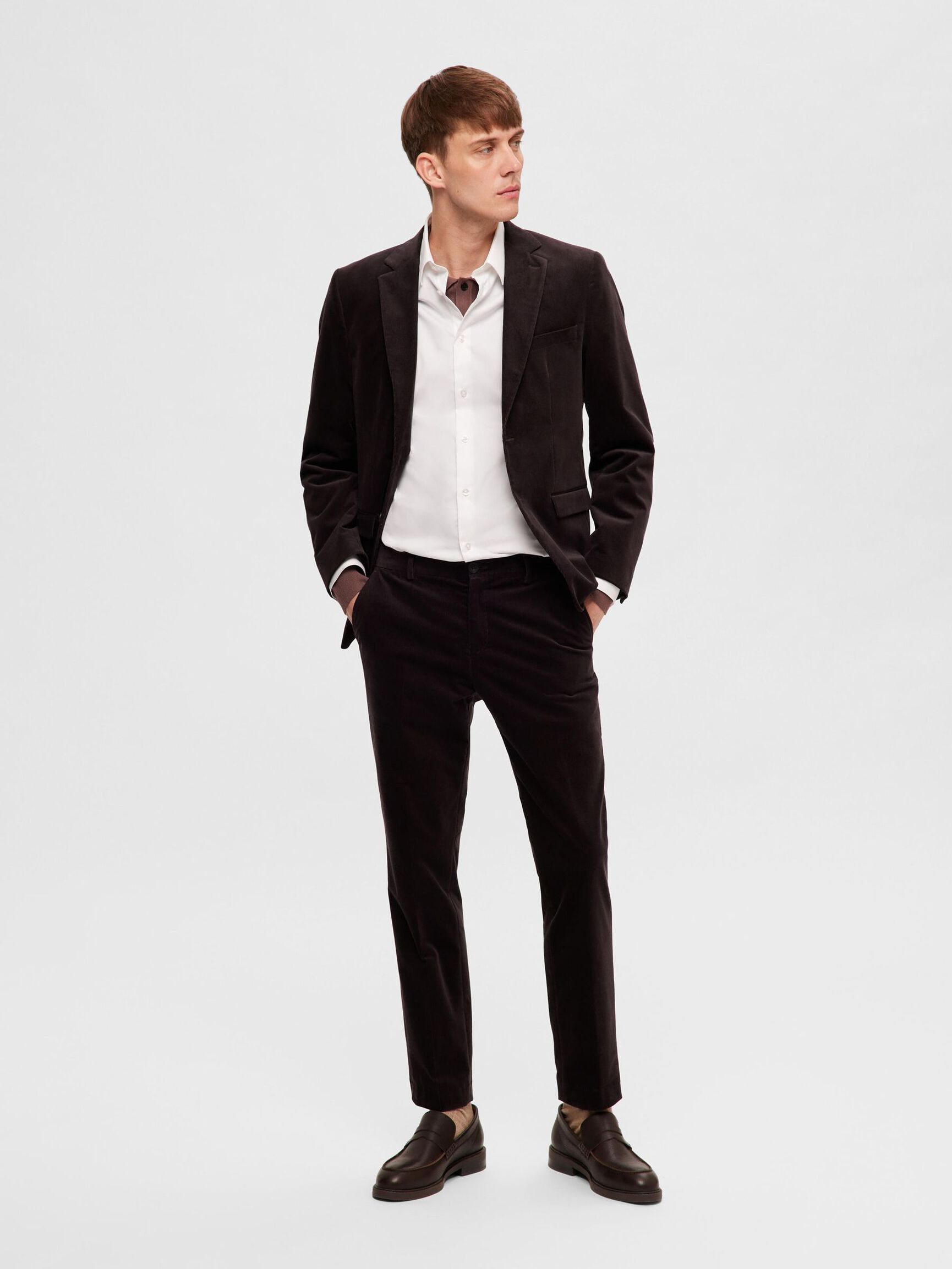 CORDUROY BROEK, Dark Earth, highres