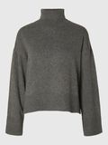 Selected WOOL BLEND ROLL NECK JUMPER, Medium Grey Melange, highres - 16093235_MediumGreyMelange_001.jpg