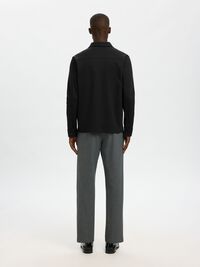 CLASSIC OVERSHIRT, Black, highres