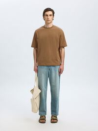 LOOSE FIT T-SHIRT, Chipmunk, highres